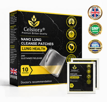 😍💝Celsiora® Nano Lung Cleanse Patches (stubborn mucus, COPD, chest tightness, shortness of breath, persistent cough, pneumonia)