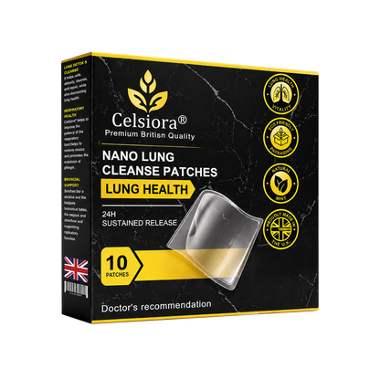 😍💖Celsiora® Nano Lung Cleanse Patches (stubborn mucus, COPD, chest tightness, shortness of breath, persistent cough, pneumonia)
