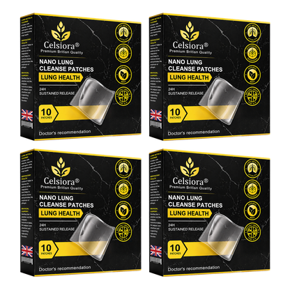 😍💖Celsiora® Nano Lung Cleanse Patches (stubborn mucus, COPD, chest tightness, shortness of breath, persistent cough, pneumonia)