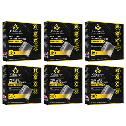 😍💖Celsiora® Nano Lung Cleanse Patches (stubborn mucus, COPD, chest tightness, shortness of breath, persistent cough, pneumonia)